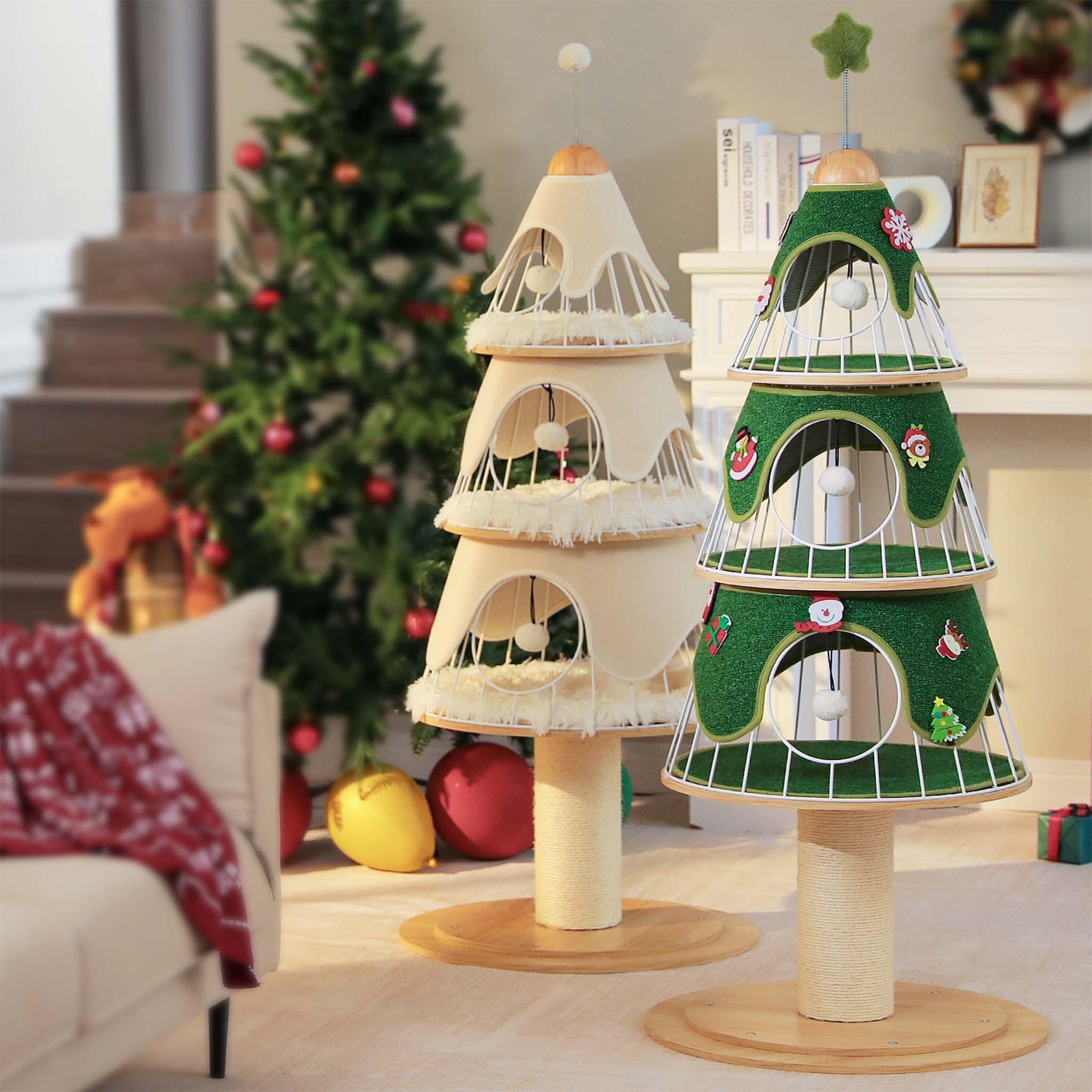Weihnachtsbaum-Design-Kratzbaum 2