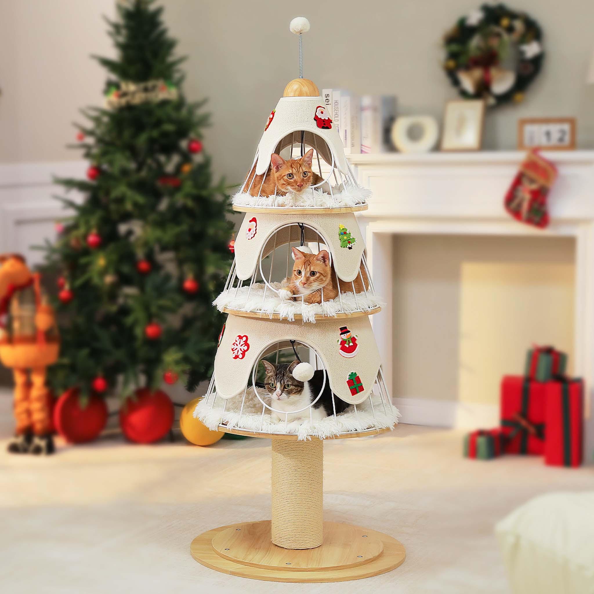 Weihnachtsbaum-Design-Kratzbaum 8