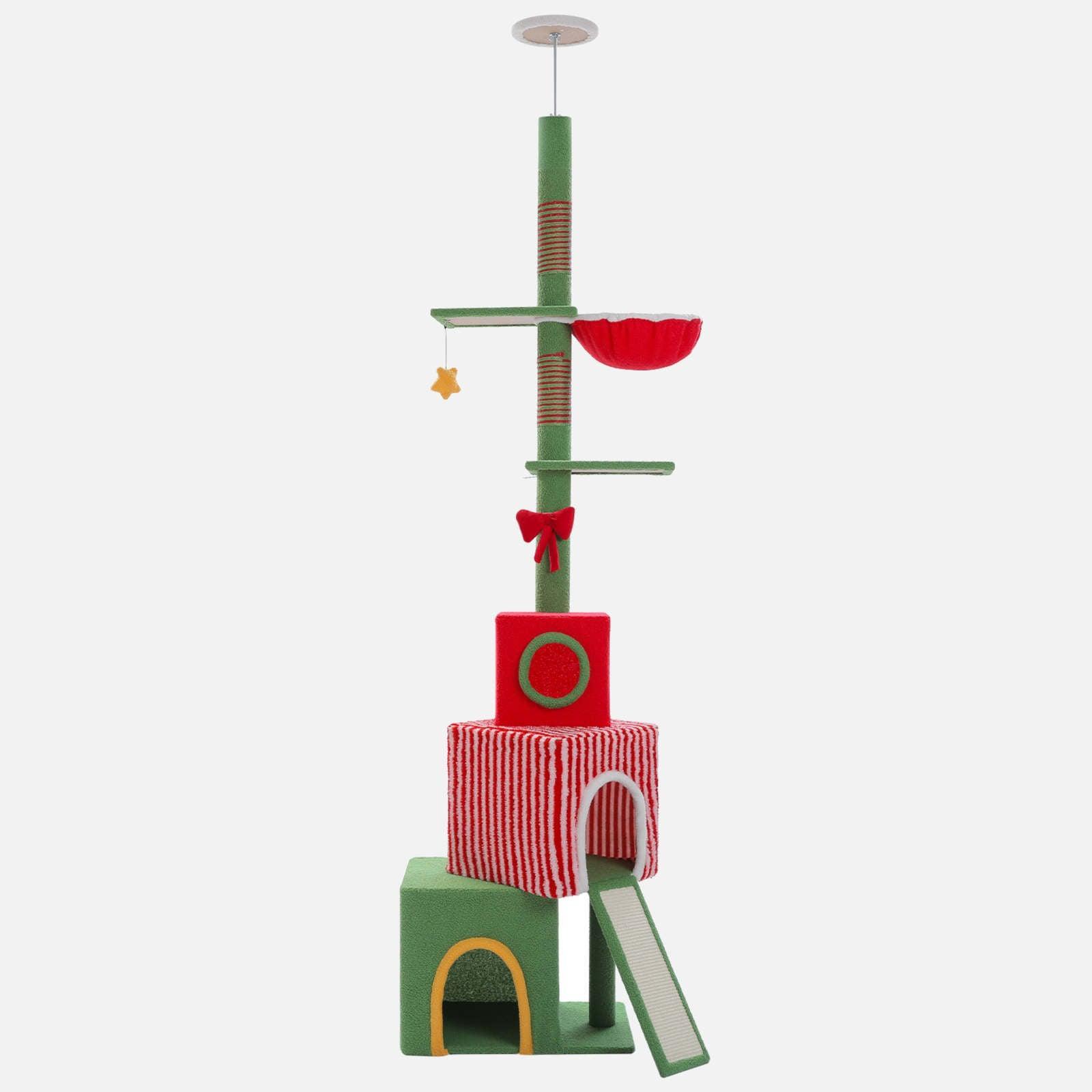 ChristmasTower – Deckenhoher Kratzbaum 1