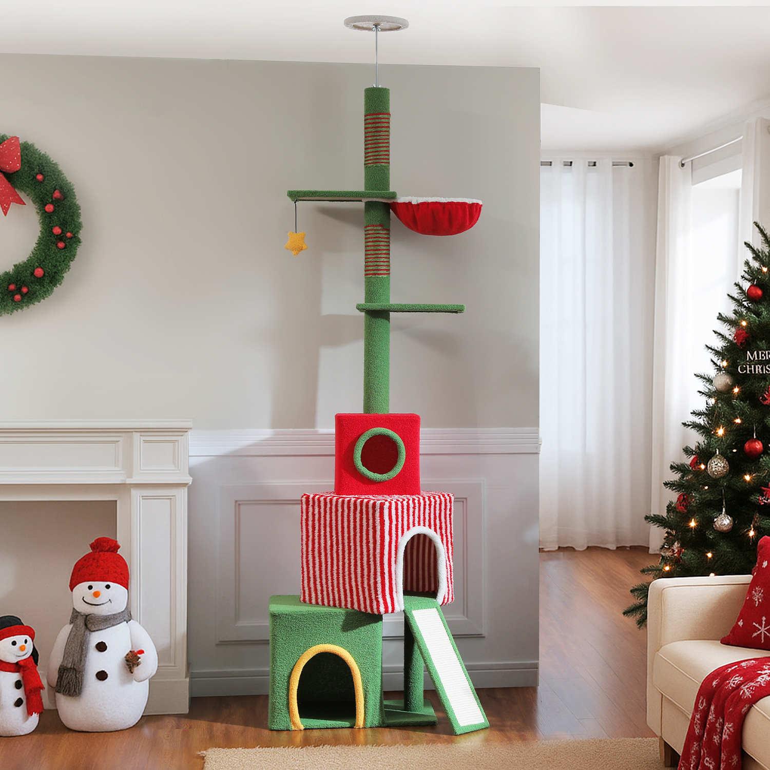 ChristmasTower – Deckenhoher Kratzbaum 2