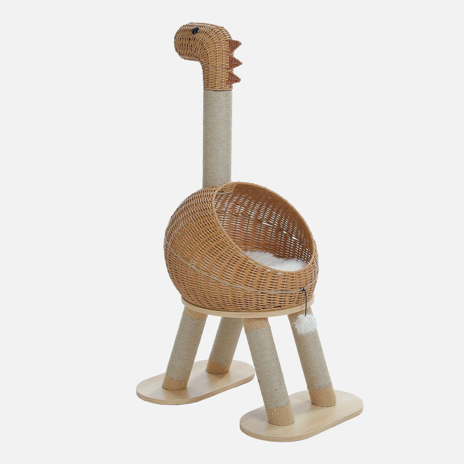 Dinosaur Holz-Kratzbaum 1