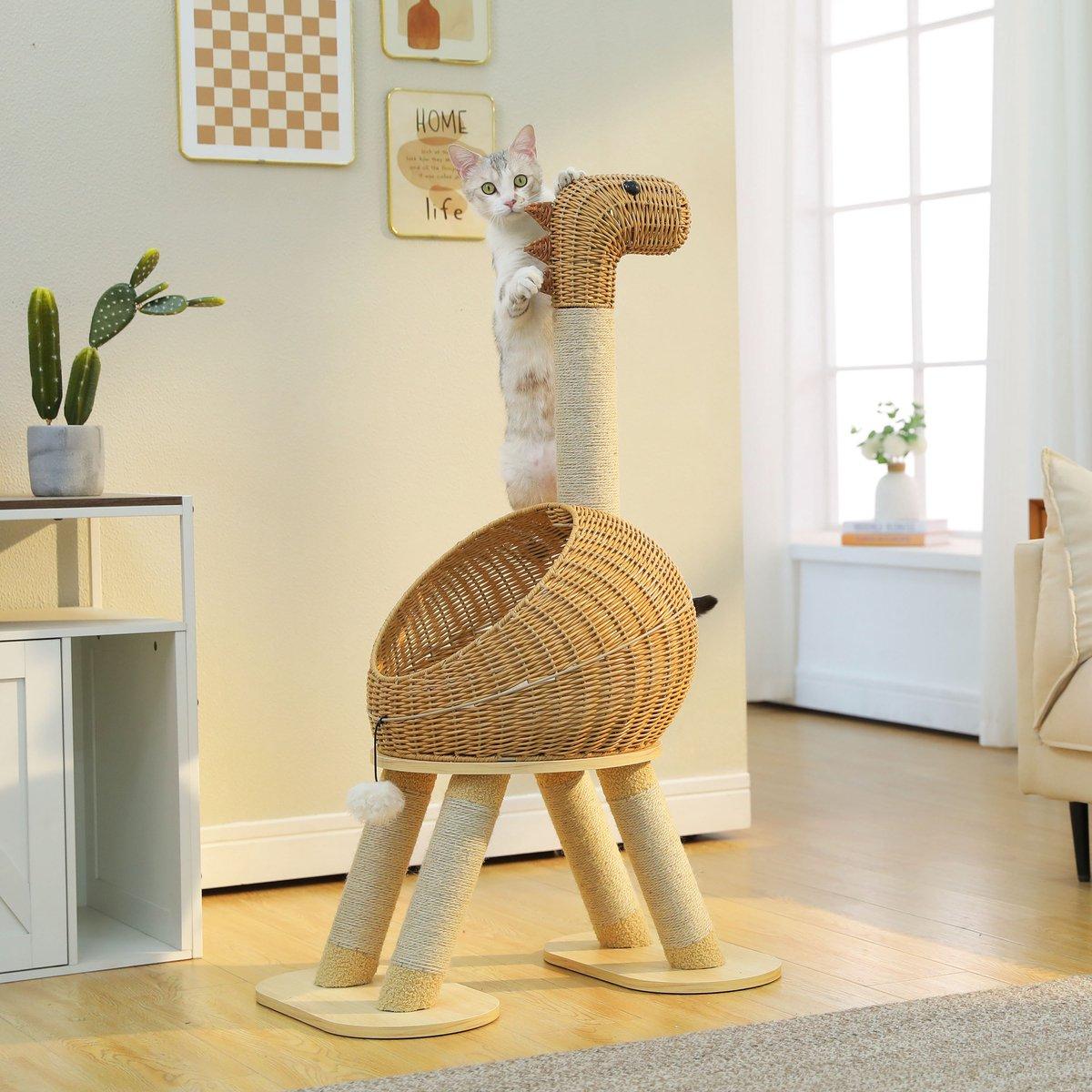 Dinosaur Holz-Kratzbaum 2
