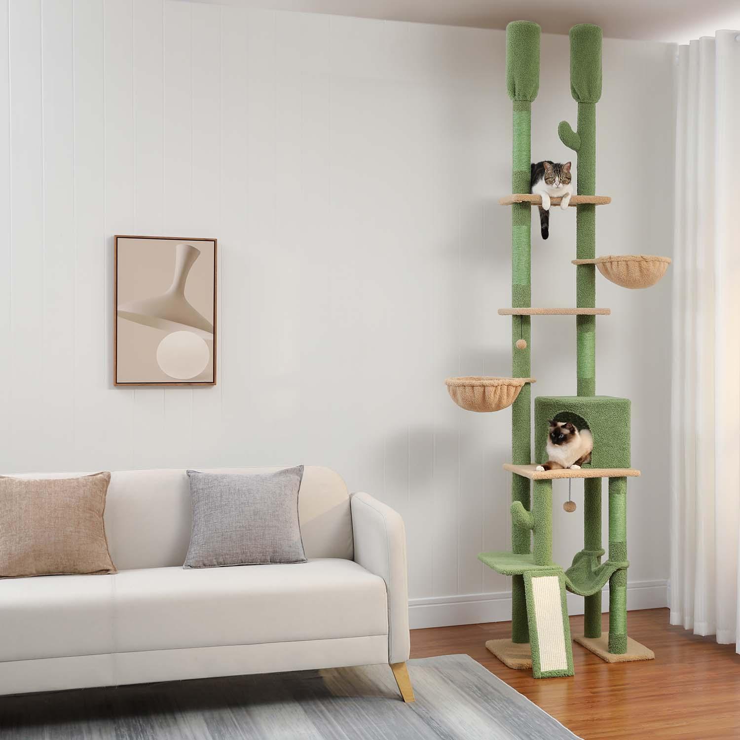 DoubleTower Deckenhoher Kratzbaum 2