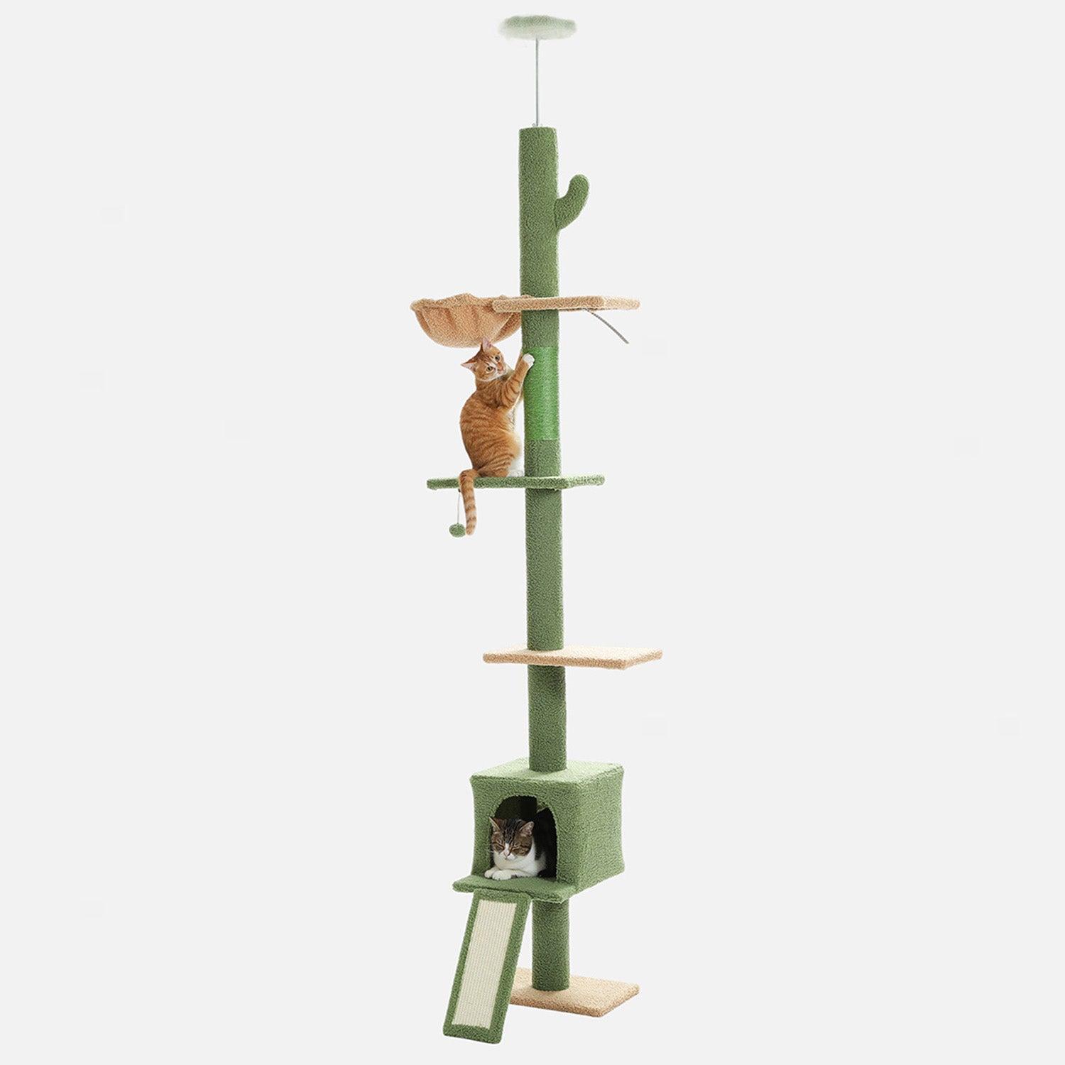 FlowerTower Deckenhoher Kratzbaum 1