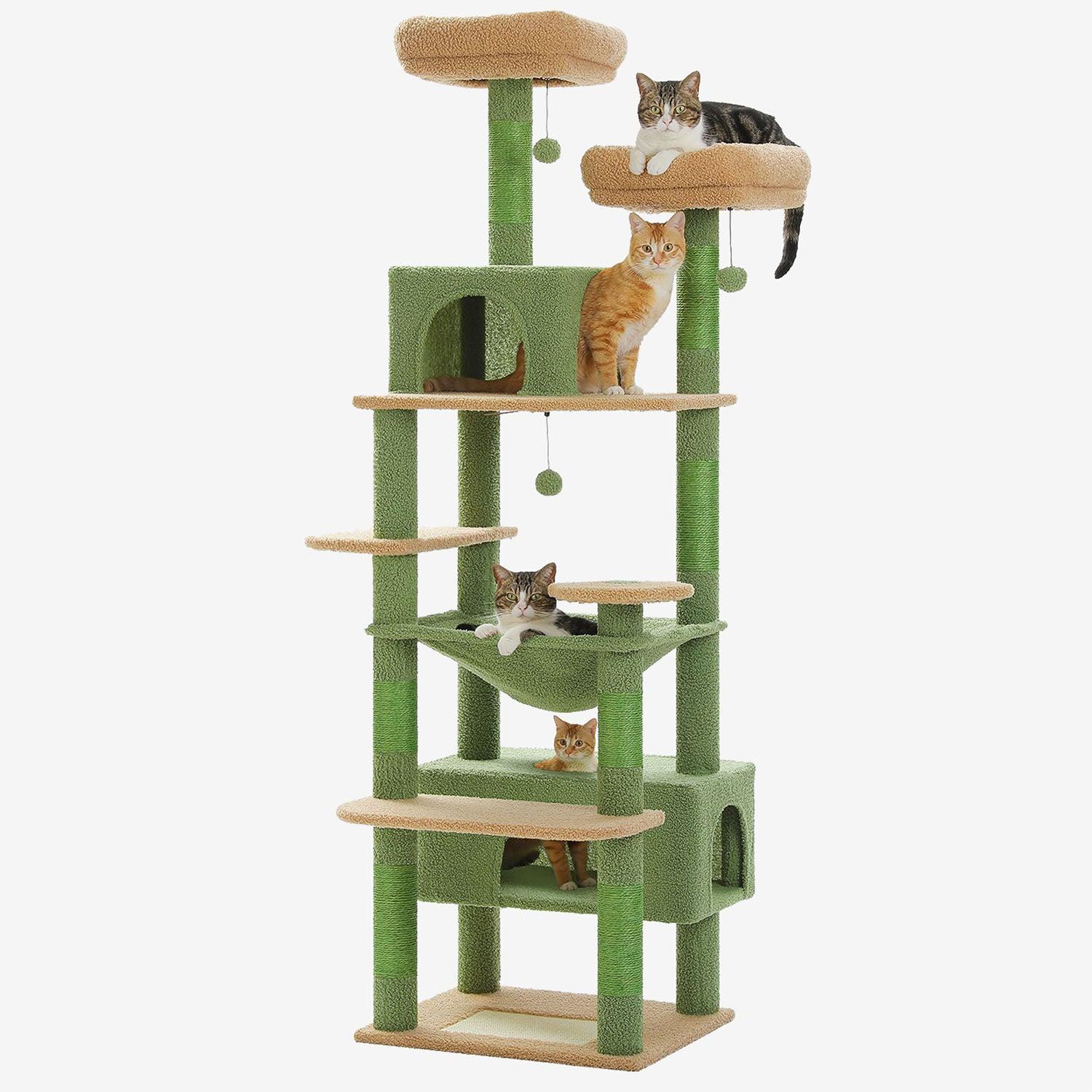 MeowMansion Großer Kratzbaum 1