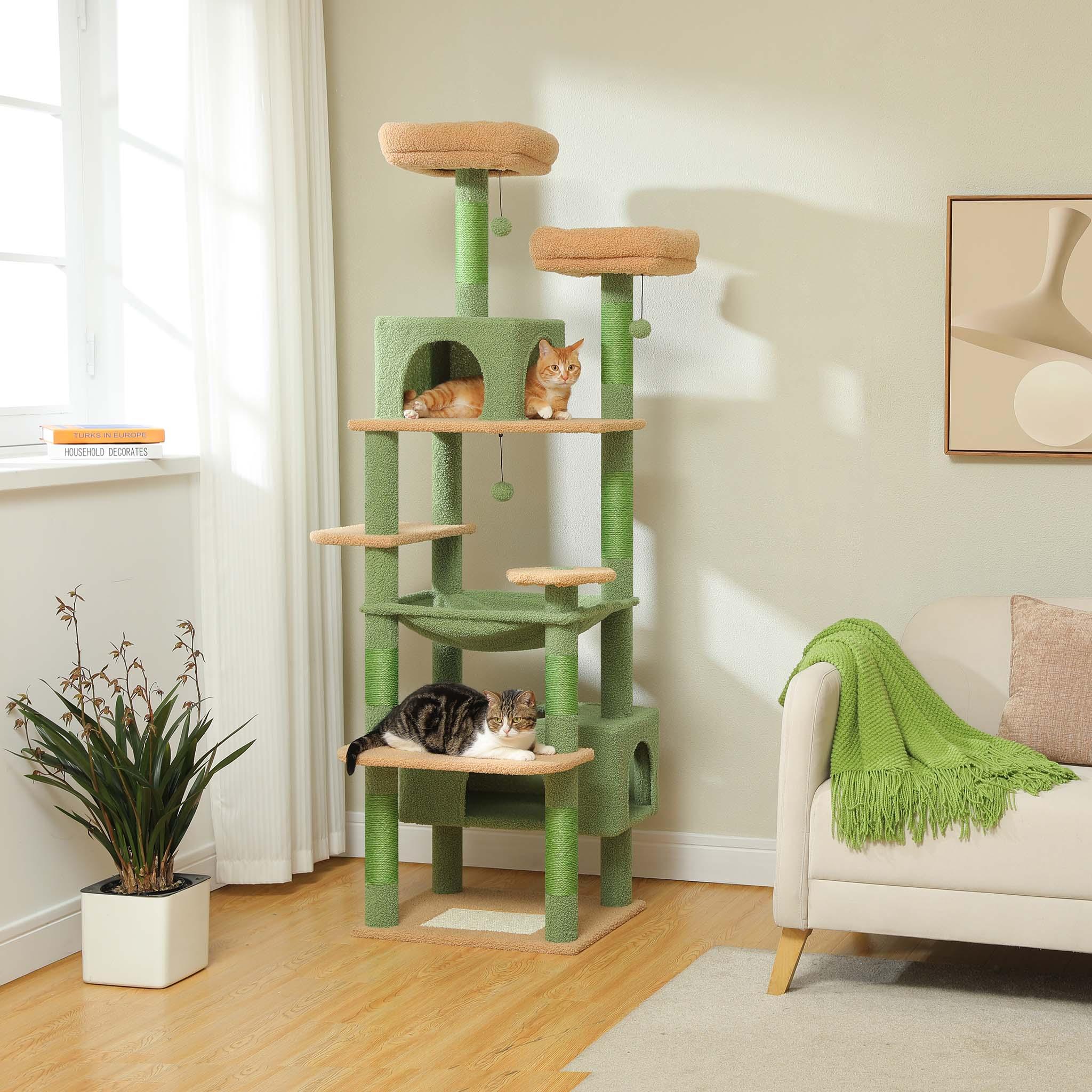 MeowMansion Großer Kratzbaum 2