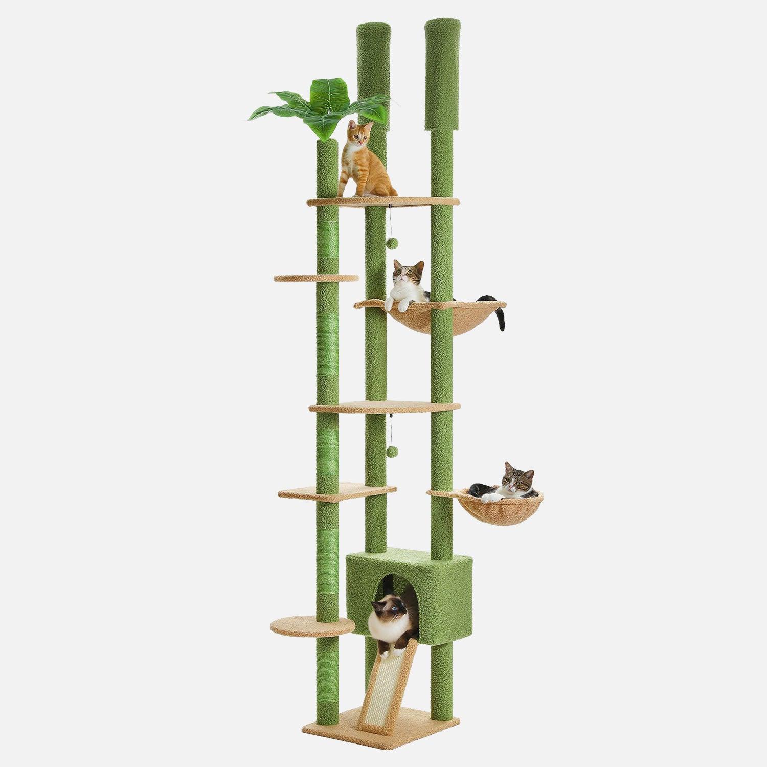 TripleTower Deckenhoher Kratzbaum 1